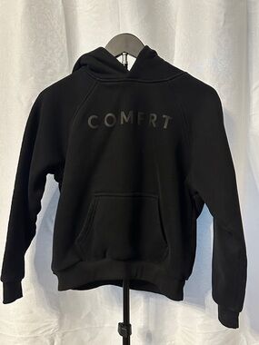 Comfrt Youth Tranquil Hoodie, “Obsidian”, Unisex Sz XL